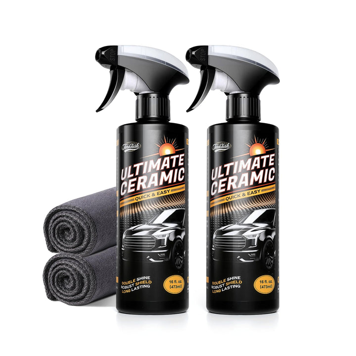 toretark front packaging showing 32oz bottle and label, highlights high-gloss benefit