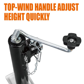 Torin visible height adjustment marking from 10.5 to 20.5 inches