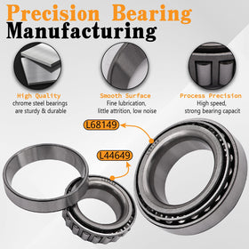Torkettle double-lip grease seal and hub bearing detail protecting grease and water