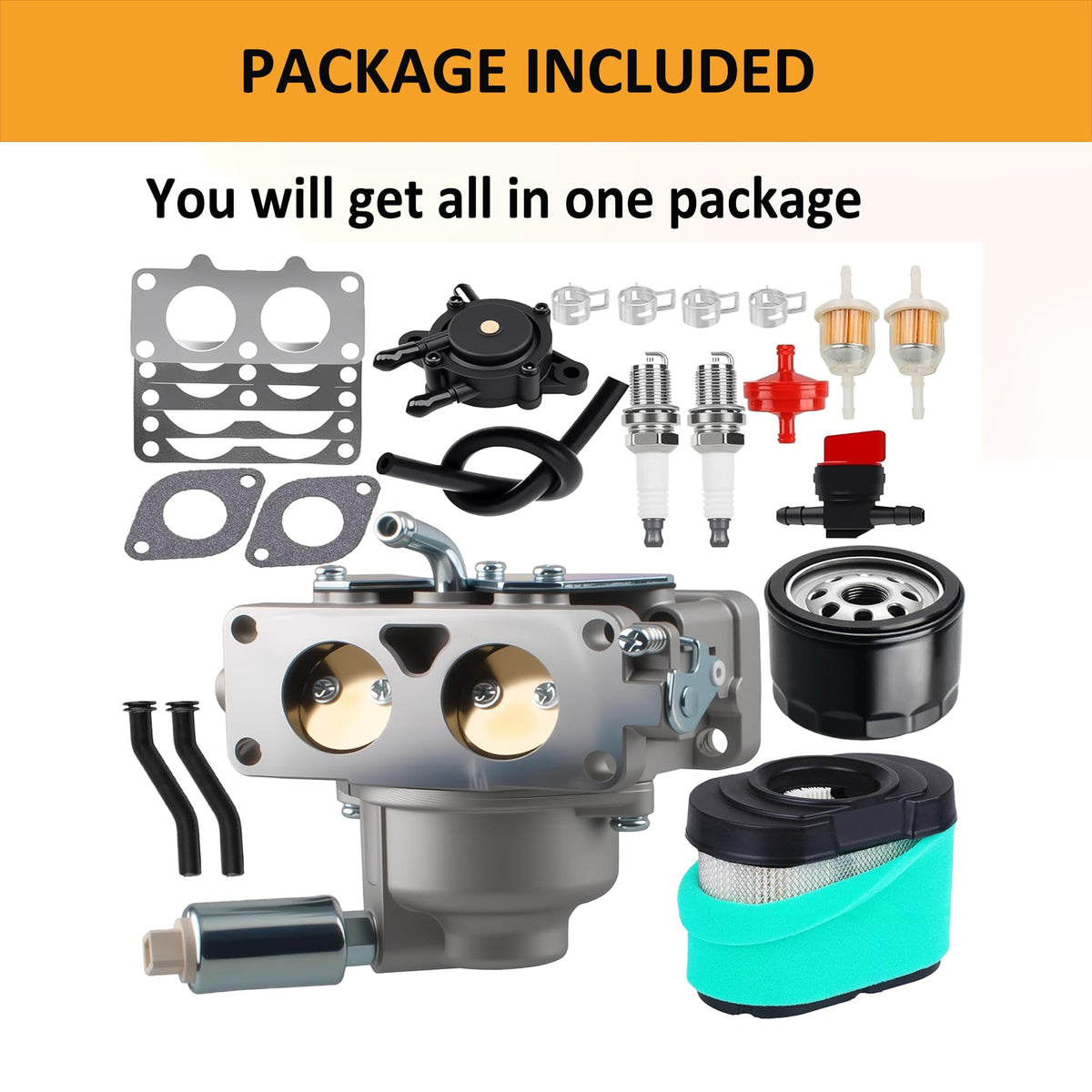 Tormudaca in a mower maintenance scene highlighting easy DIY replacement benefit
