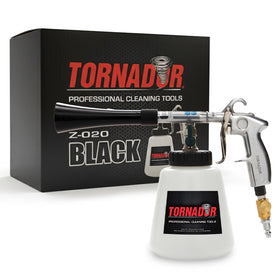 Tornador Black front view showing compact design and durable housing