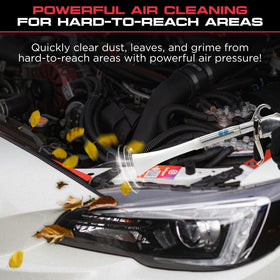 Tornador CT-101 weighted tube detail demonstrating stabilized airflow for consistent cleaning