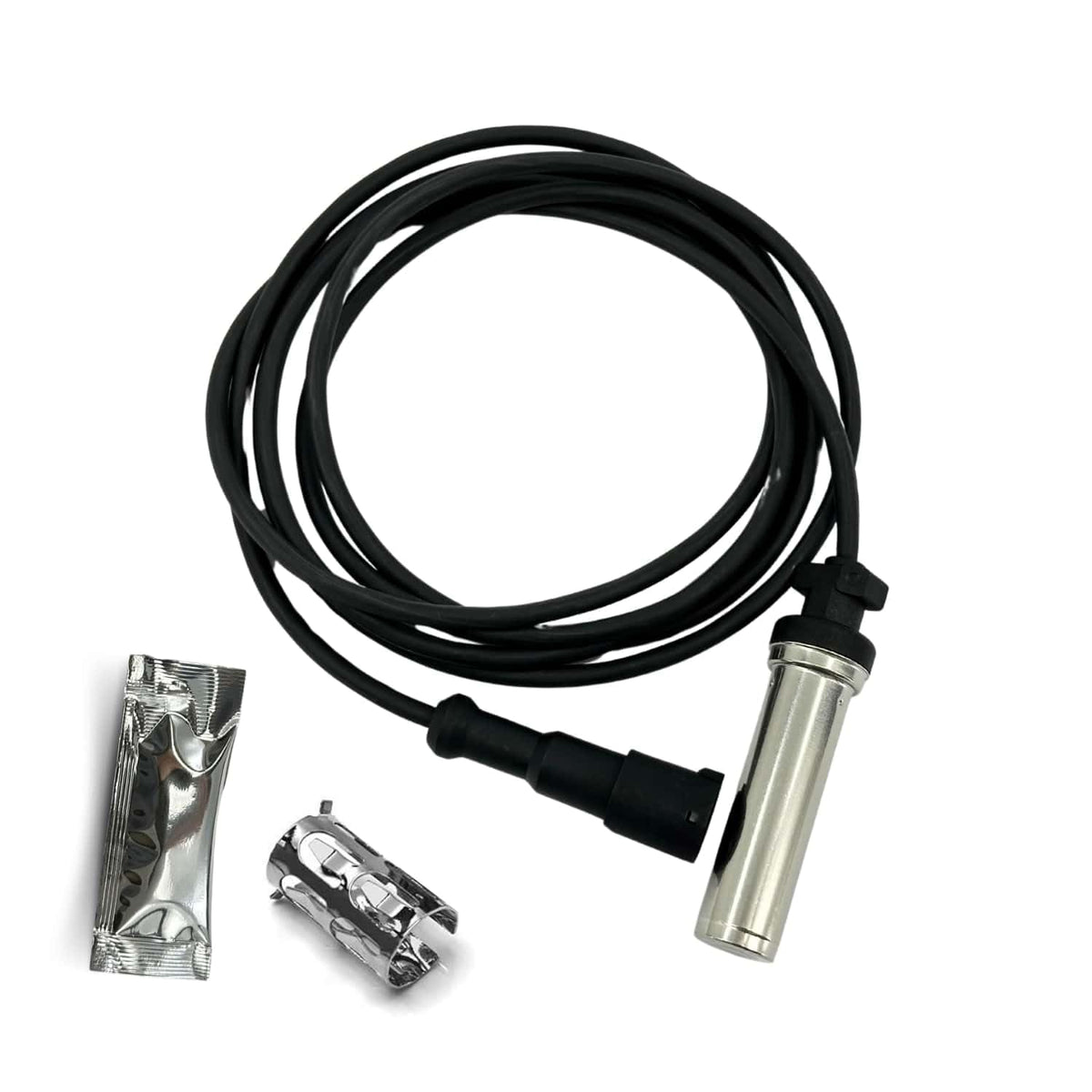 Torque close-up of 6.2mm cable jacket highlighting durable insulation and abrasion resistance