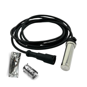 Torque front view of ABS wheel speed sensor showing durable housing and straight profile for easy fitment