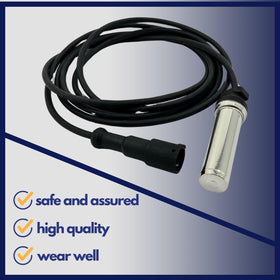 Torque side profile of straight sensor housing illustrating compact design and robust construction