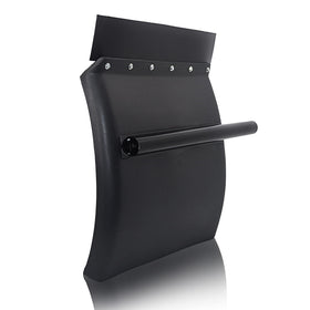 TORQUE close-up of black poly texture highlighting impact resistance benefit