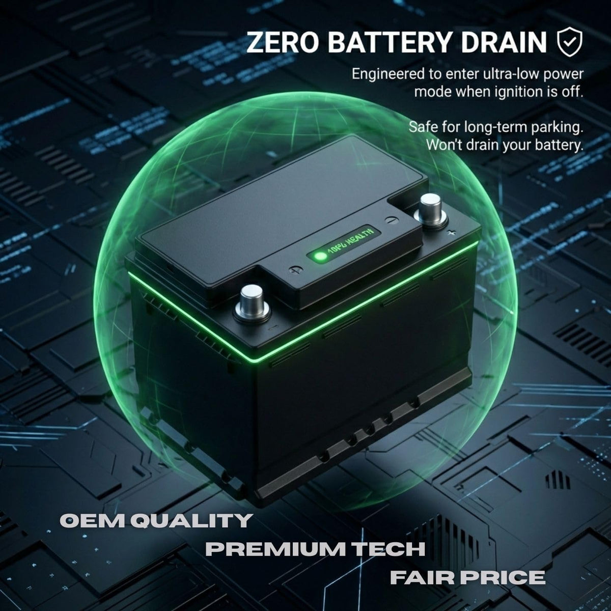 Torqy Solutions OEM-style connector plug emphasizing no cutting or coding required benefit