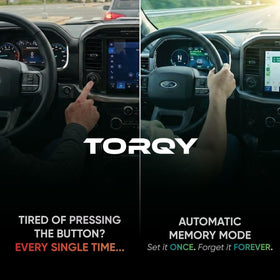 Torqy Solutions harness detail with OEM connectors for secure, plug-and-play connection benefit