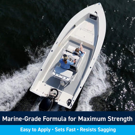 TotalBoat close-up texture of paste consistency for smooth spreading and no-sag application