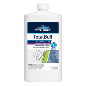 TotalBoat TotalBuff quart bottle front view showing label and product identity