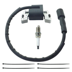 TOTEDELL ignition coil armature front view showing mounting holes and terminals for easy fit