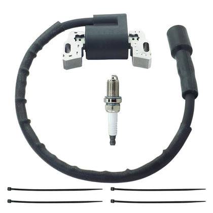 TOTEDELL ignition coil armature front view showing mounting holes and terminals for easy fit