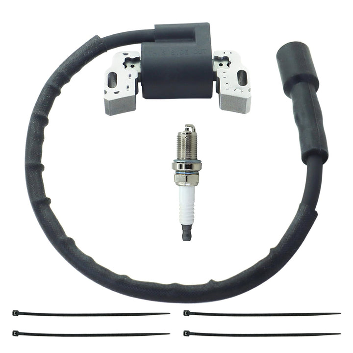 TOTEDELL ignition coil armature front view showing mounting holes and terminals for easy fit