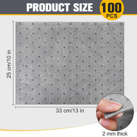 Tottist pad beside ruler for 13x10 size clarity and fit