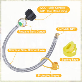 Tottist stainless steel braid detail highlighting corrosion resistance and durability