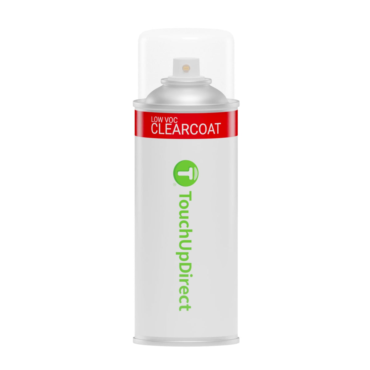 TouchUpDirect clearcoat front can showing label and glossy finish benefit