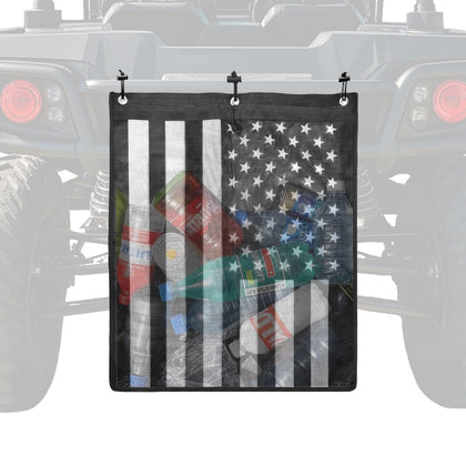 Toughnics front view mounted on ATV showing secure storage