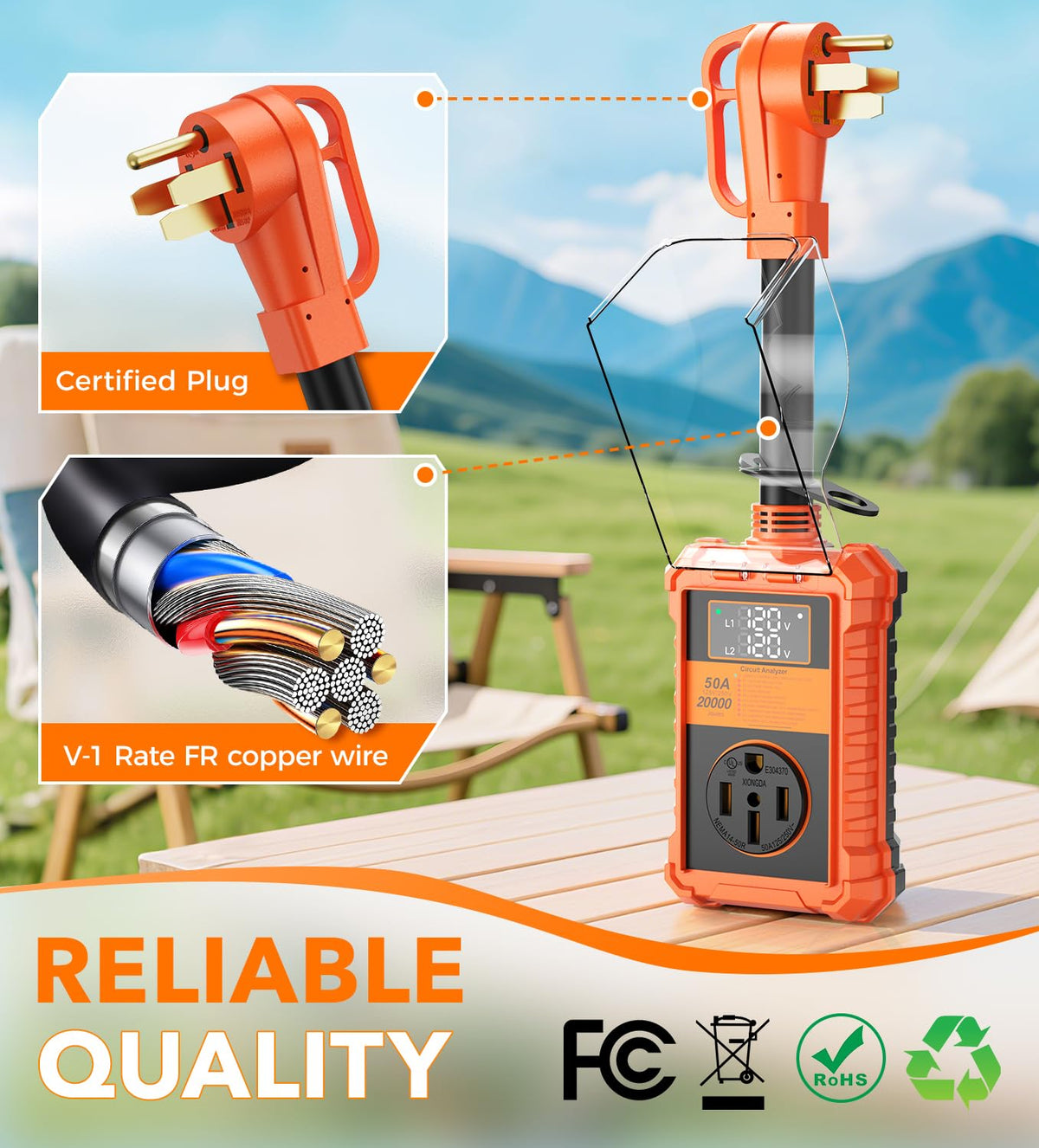 Toujreo weatherproof cover detail shielding connections from rain and dust for outdoor use