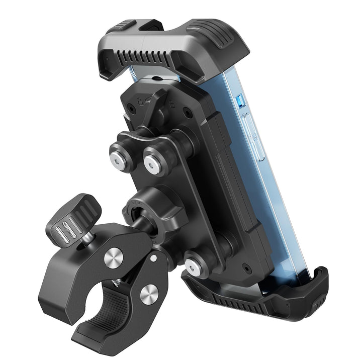tounee front view mounted on handlebar showing stable grip and visibility