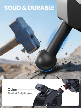 tounee side profile highlighting one-touch security lock for stability