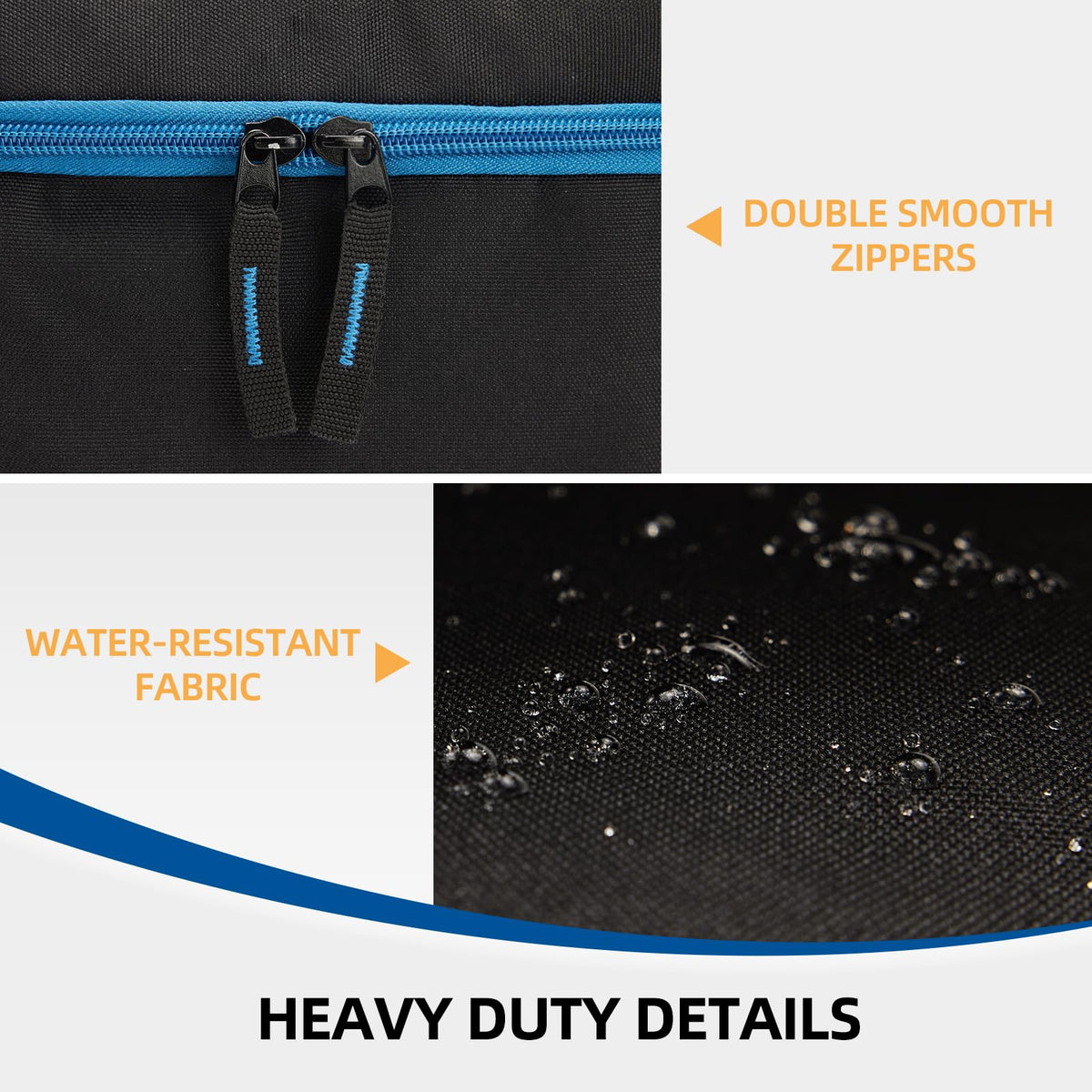 TOURCYCLE adjustable shoulder strap worn hands-free for easy transport