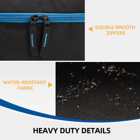TOURCYCLE adjustable shoulder strap worn hands-free for easy transport