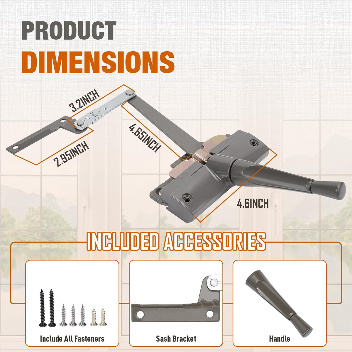Touri operator next to tools showing size and easy installation benefit