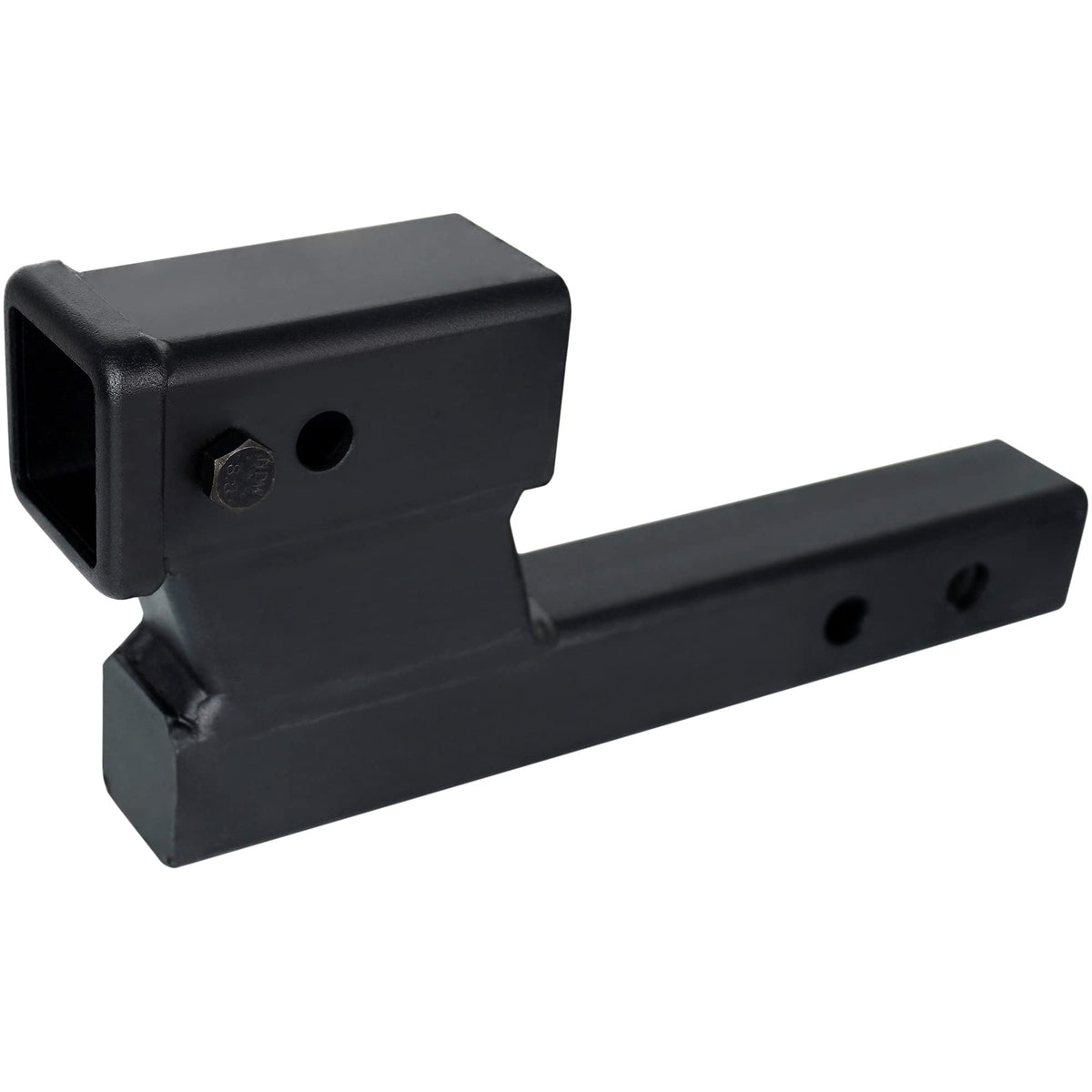 Towever hitch extender front view showing secure connection and strength