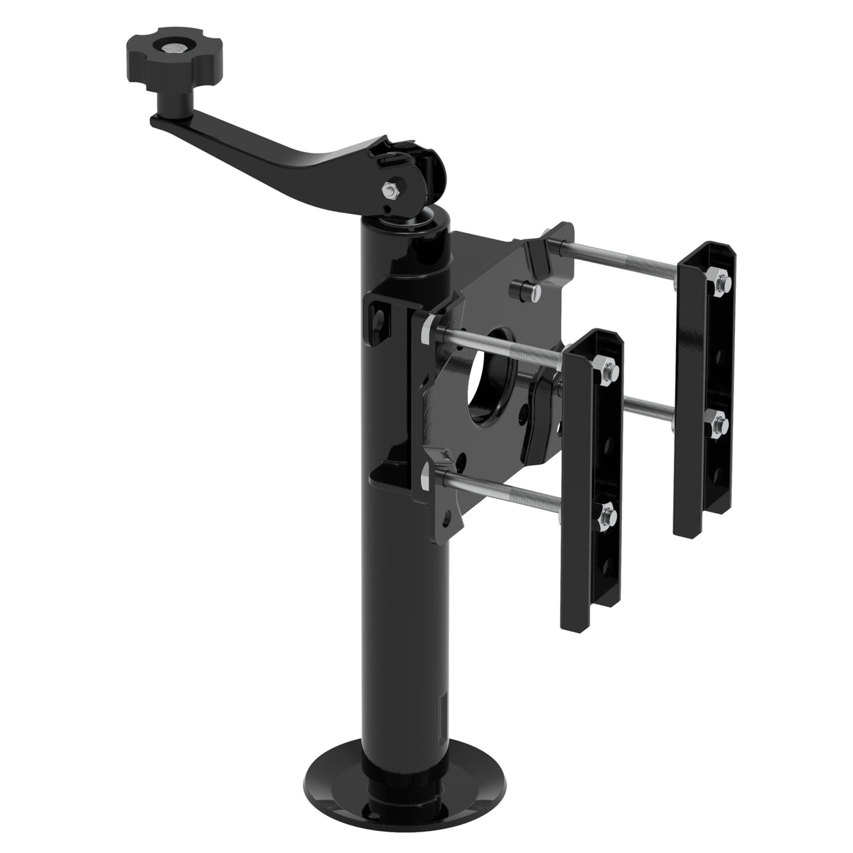 TOWKING close-up of swivel bracket and weld points for durable mounting
