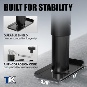 TOWKING foot plate and base detail showing stable support and load distribution