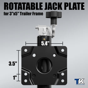 TOWKING fully extended height demonstrating 21" extension and improved ground clearance