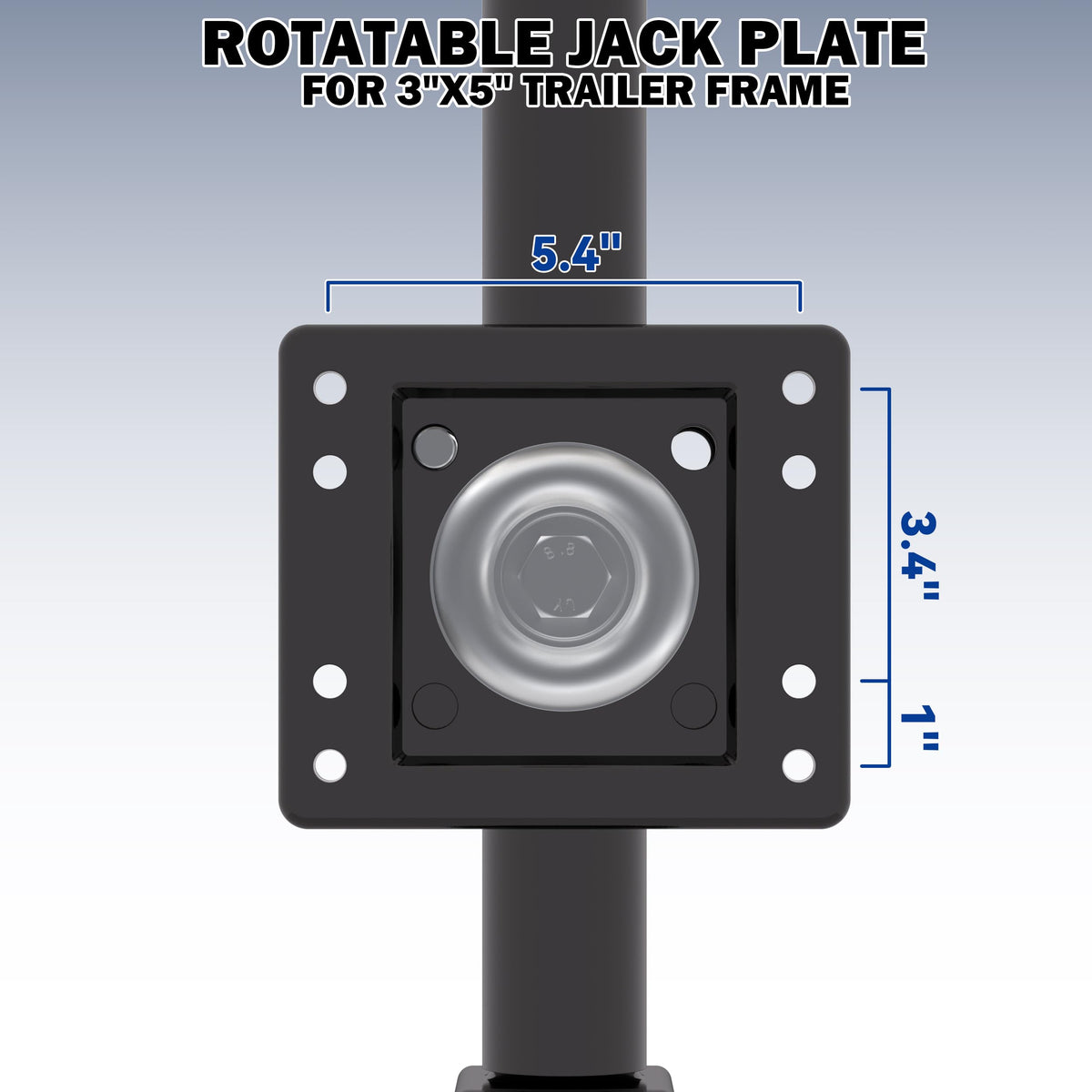 TOWKING installed on trailer displaying proper fit and improved handling benefit