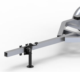 TOWKING installed on trailer tongue in lifestyle setting for real-world use