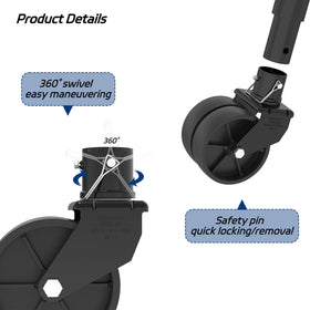 TOWKING powder-coat detail illustrating corrosion resistance and longevity