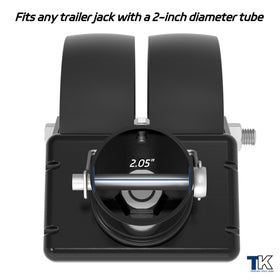 TOWKING safety pin and locking mechanism ensuring fast, secure installation
