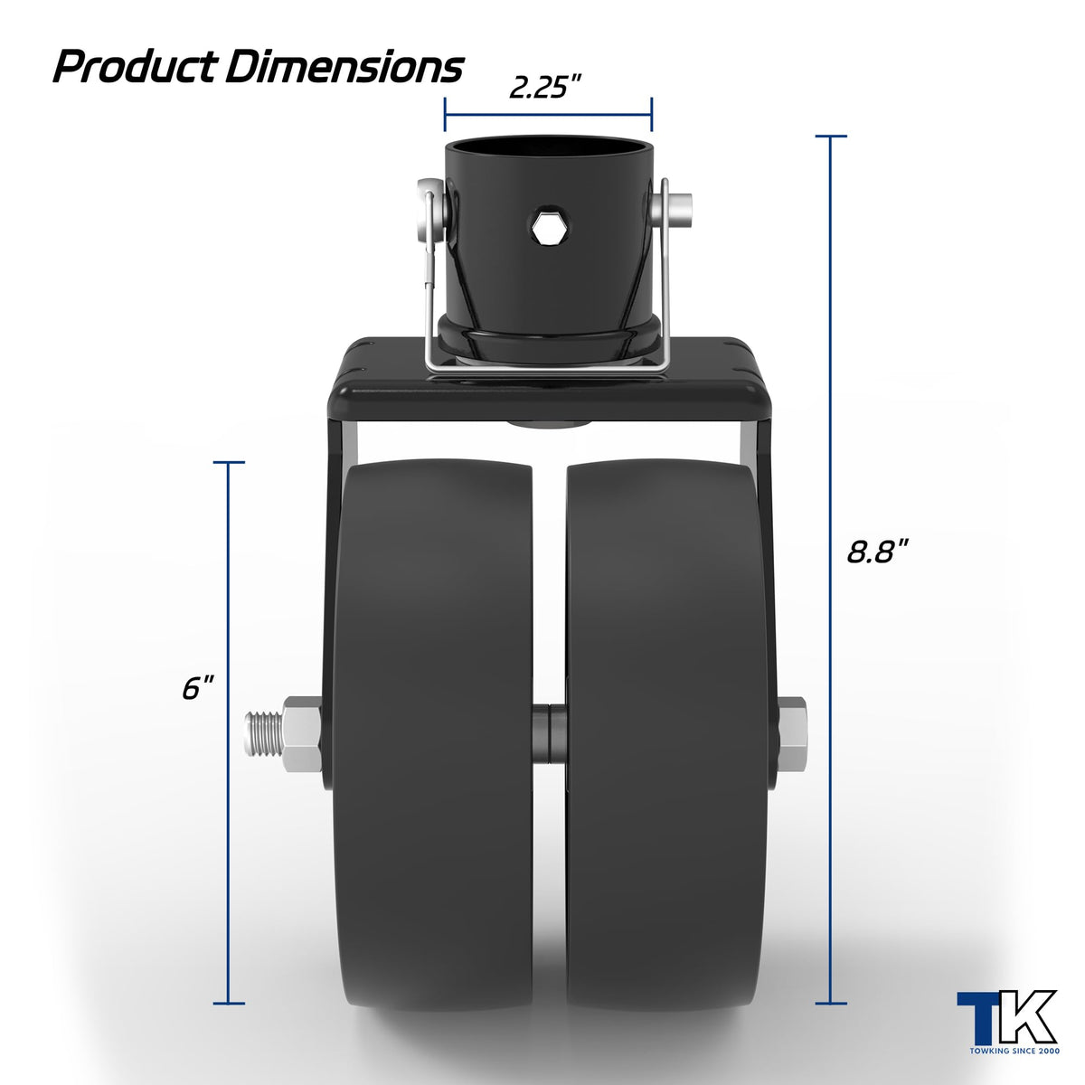TOWKING side bracket profile demonstrating secure fit and durability