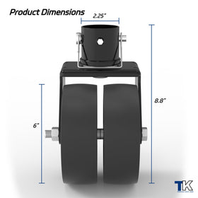 TOWKING side bracket profile demonstrating secure fit and durability