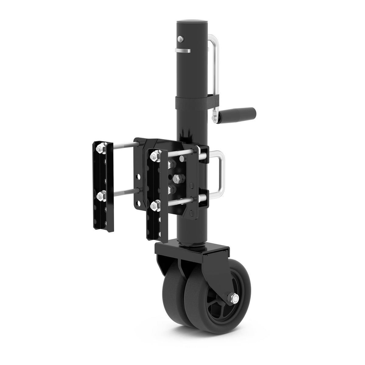 TOWKING close-up of polypropylene wheel with reinforced axle for smooth rolling