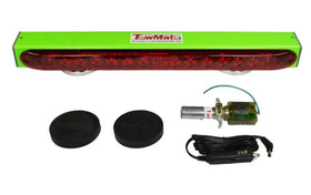 TowMate TM22G front view showing LED bar and magnetic ends for quick mounting