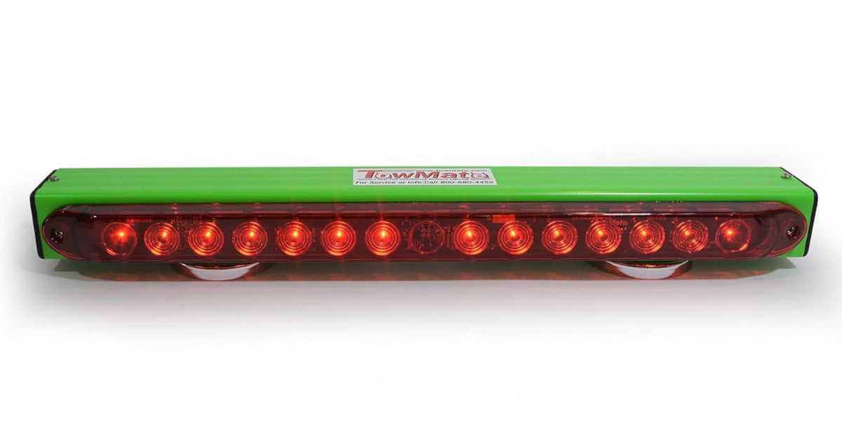TowMate magnetic mount closeup demonstrating secure attachment and fast setup