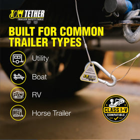 TowTether weather-resistant finish highlighting corrosion protection for outdoor towing