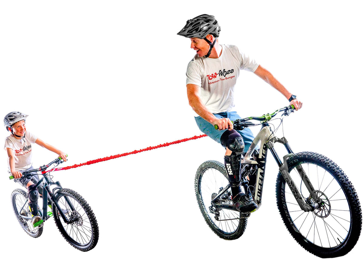 TowWhee fully stretched to 15 feet demonstrating safe, smooth tow stretch