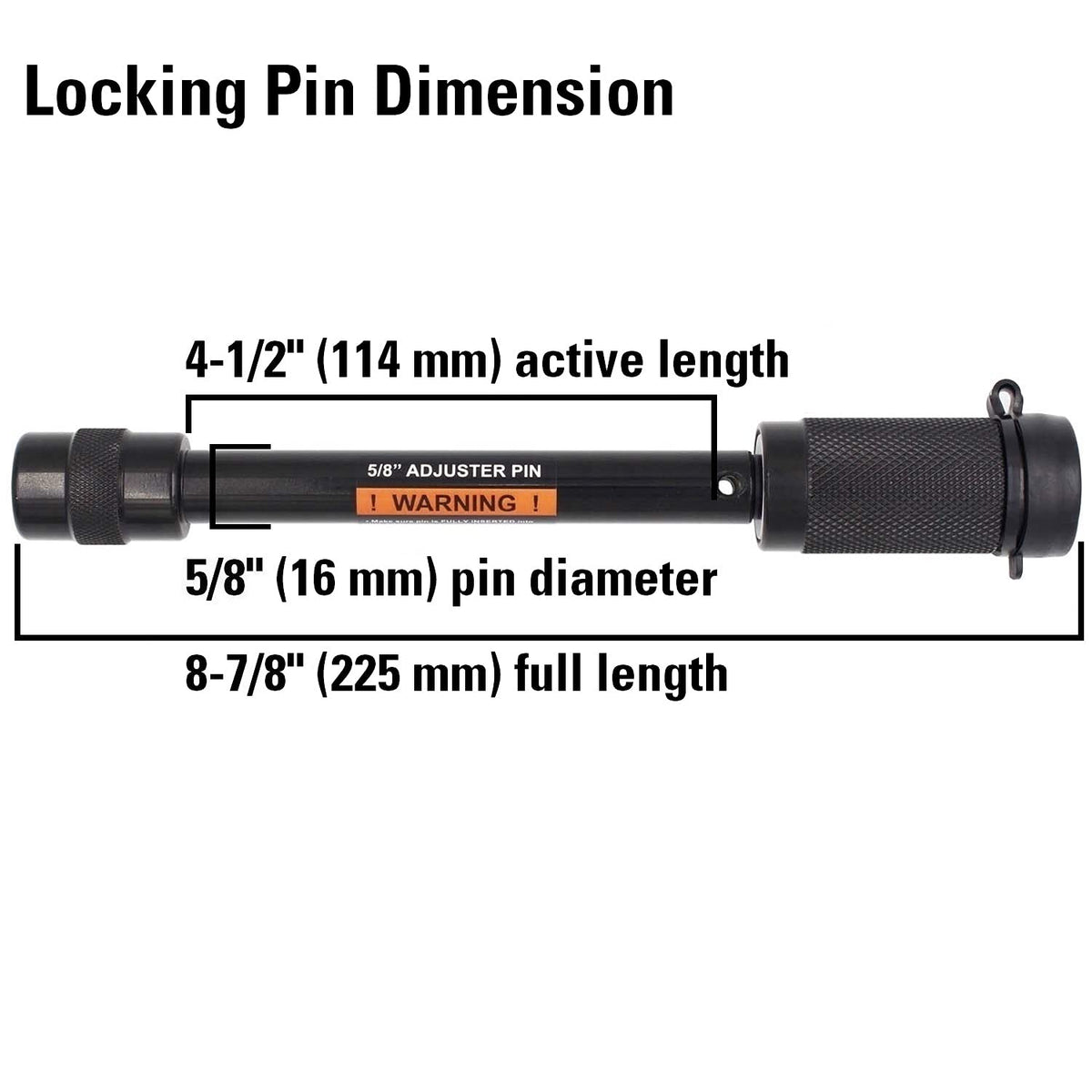 TowWorks rubber cap with tubular key highlighting protected lock cylinder