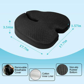 TOYALI non-slip bottom texture keeping cushion stable and preventing sliding