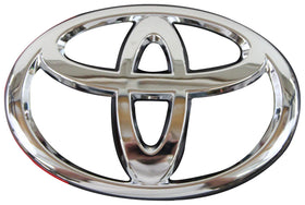 Toyota 75432-06030 front view showing original badge restoring factory look