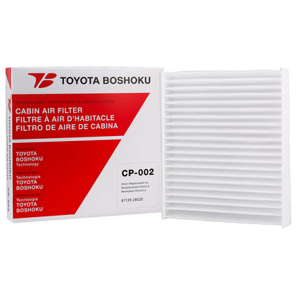 Toyota Boshoku front packaging showing part for easy identification