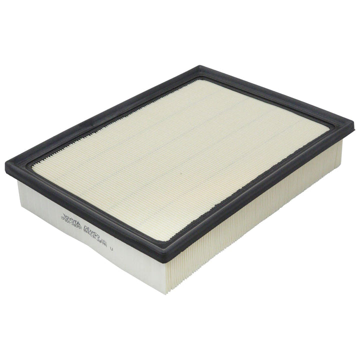 Toyota FJ Cruiser air filter front packaging showing OEM label and fitment for accurate replacement