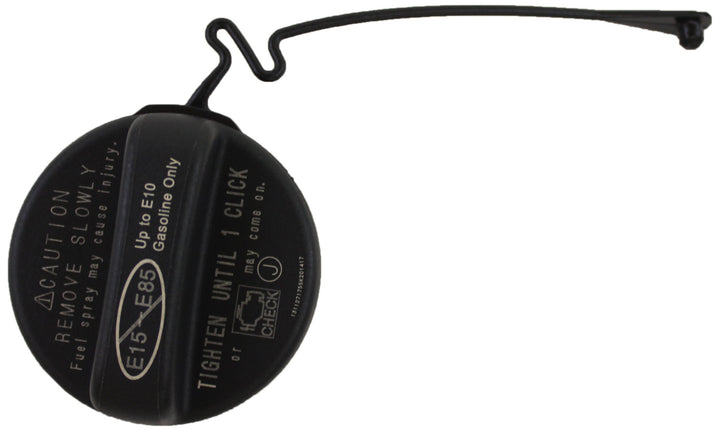 Toyota fuel cap front view showing OEM fit and secure seal benefit