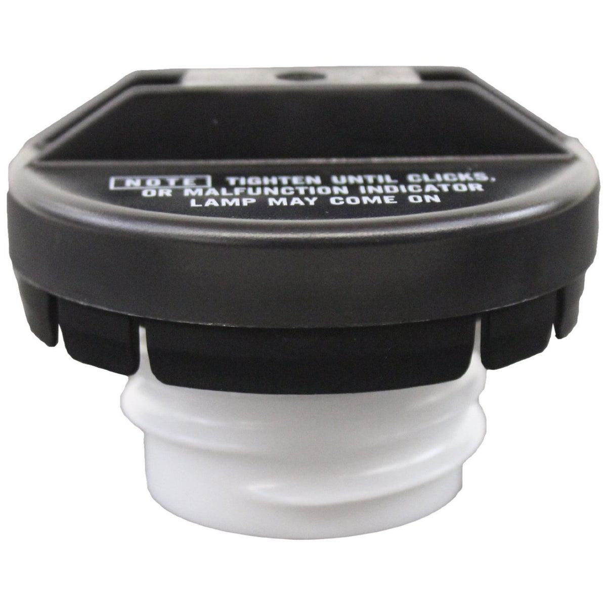Toyota genuine fuel cap front view showing seal and OEM finish for reliable sealing