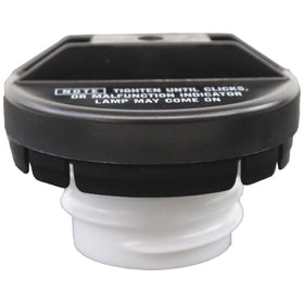 Toyota genuine fuel cap front view showing seal and OEM finish for reliable sealing